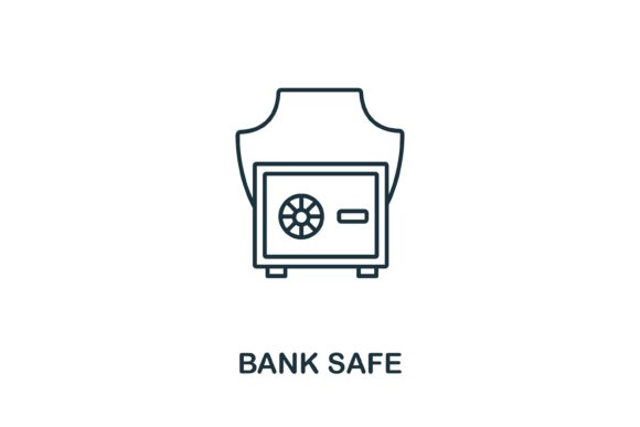Bank Safe Icon: Visual Trust for Finance Design