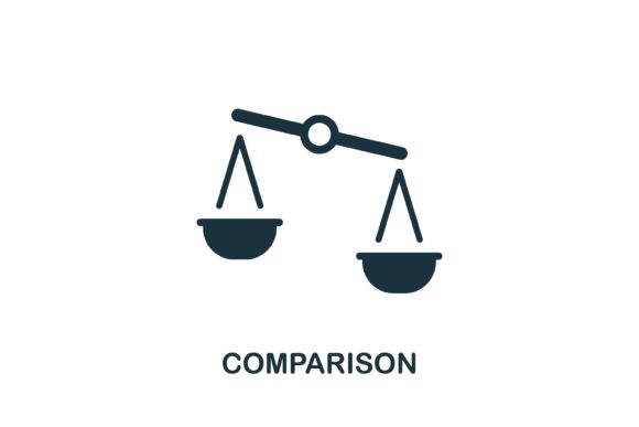 Evaluating the Monochrome Comparison Icon for Digital Projects