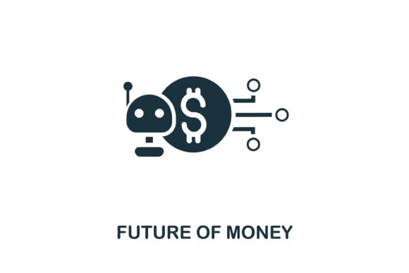 Future of Money Icon: Visualizing Digital Finance for Modern Design