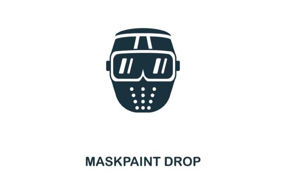 Integrating the Maskpaint Drop Flat Icon into Modern Digital Design Workflows