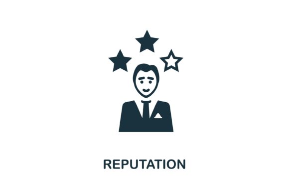 Reputation Icon: Essential Vector for Modern Design