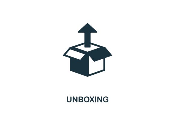 Unboxing Icon: Elevating Web Design with Manufacturing-Inspired Vector Graphics
